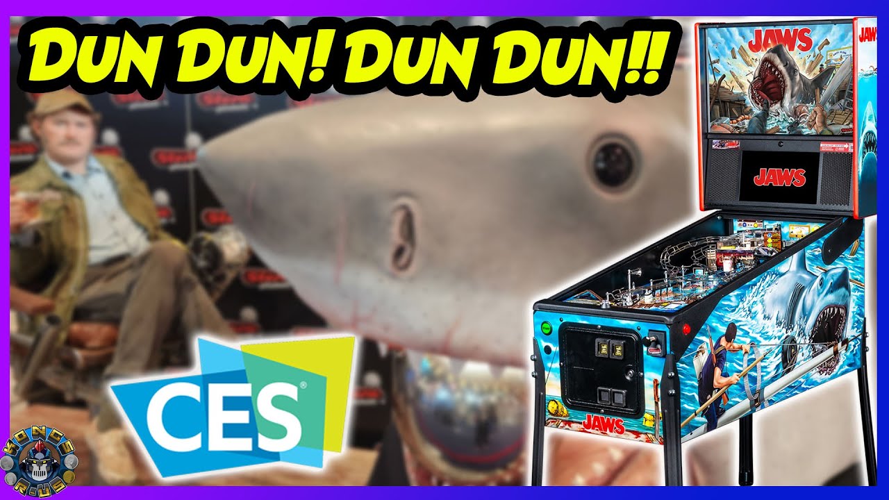 JAWS Pinball Hands-On First Impressions | Stern Pinball @CES 2024