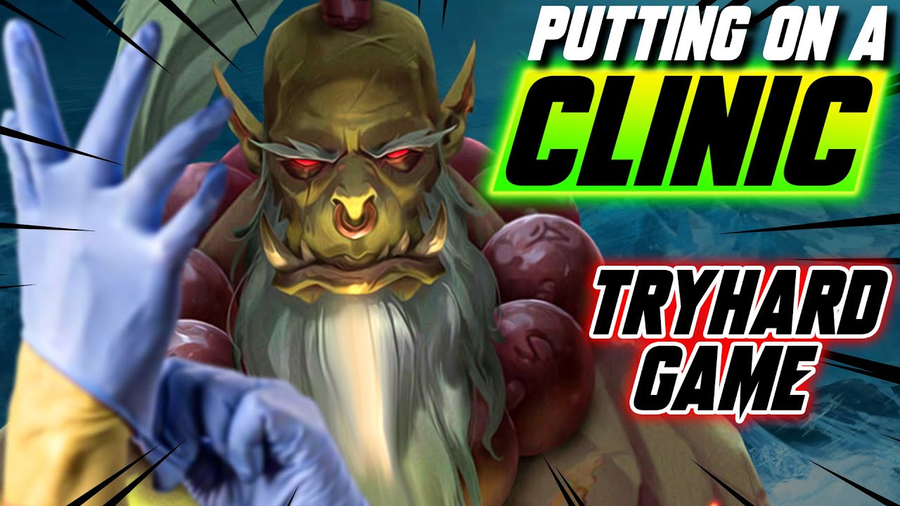 Putting on a Clinic | TRYHARD ORC vs NE - WC3 - Grubby