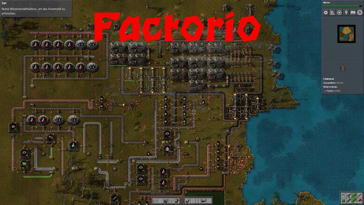 Factorio - Neue Fläschchen und Neuer Loot