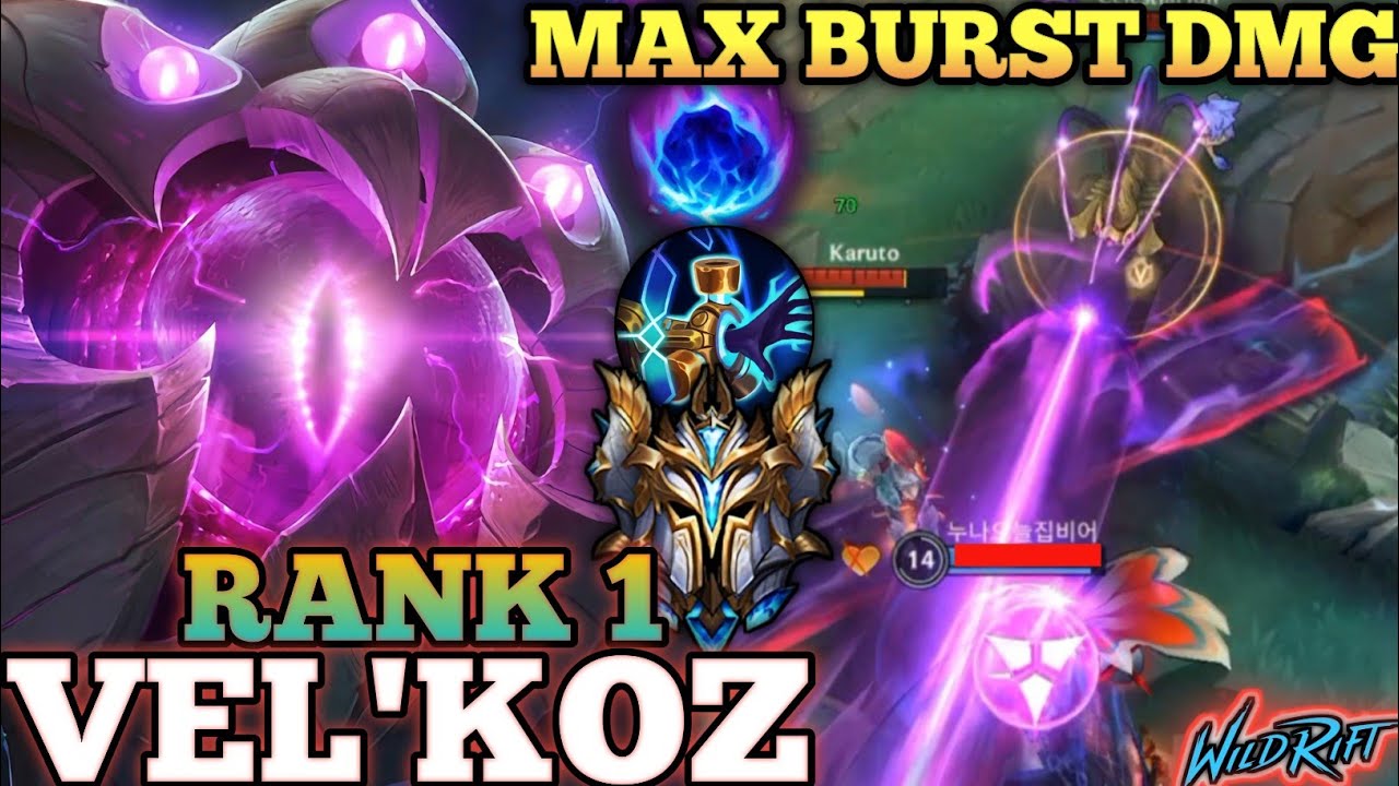 VEL'KOZ PERFECT SKILL CONTROL! SUPPORT MVP PLAY - TOP 1 GLOBAL VEL'KOZ BY Celestial Jun - WILD RIFT