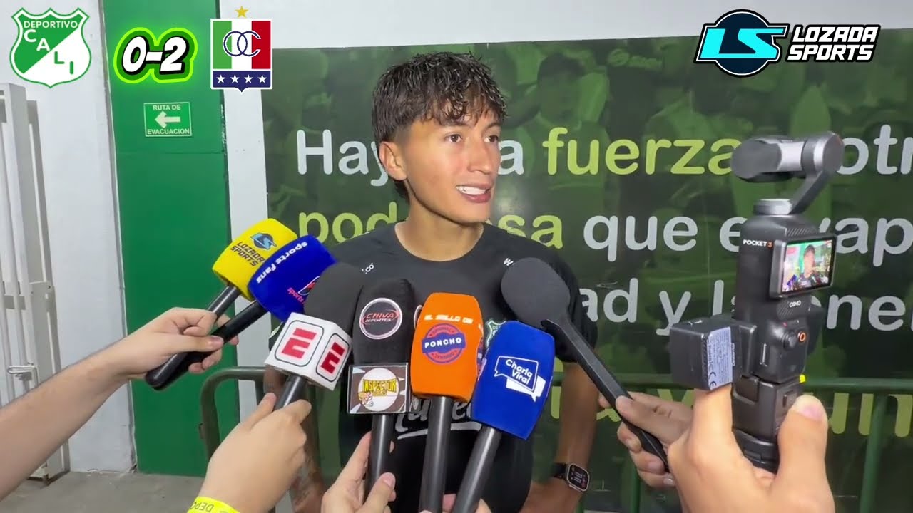 🟢 ZONA MIXTA 🎤 Del Deportivo Cali, luego de perder 0-2 ante Once Caldas