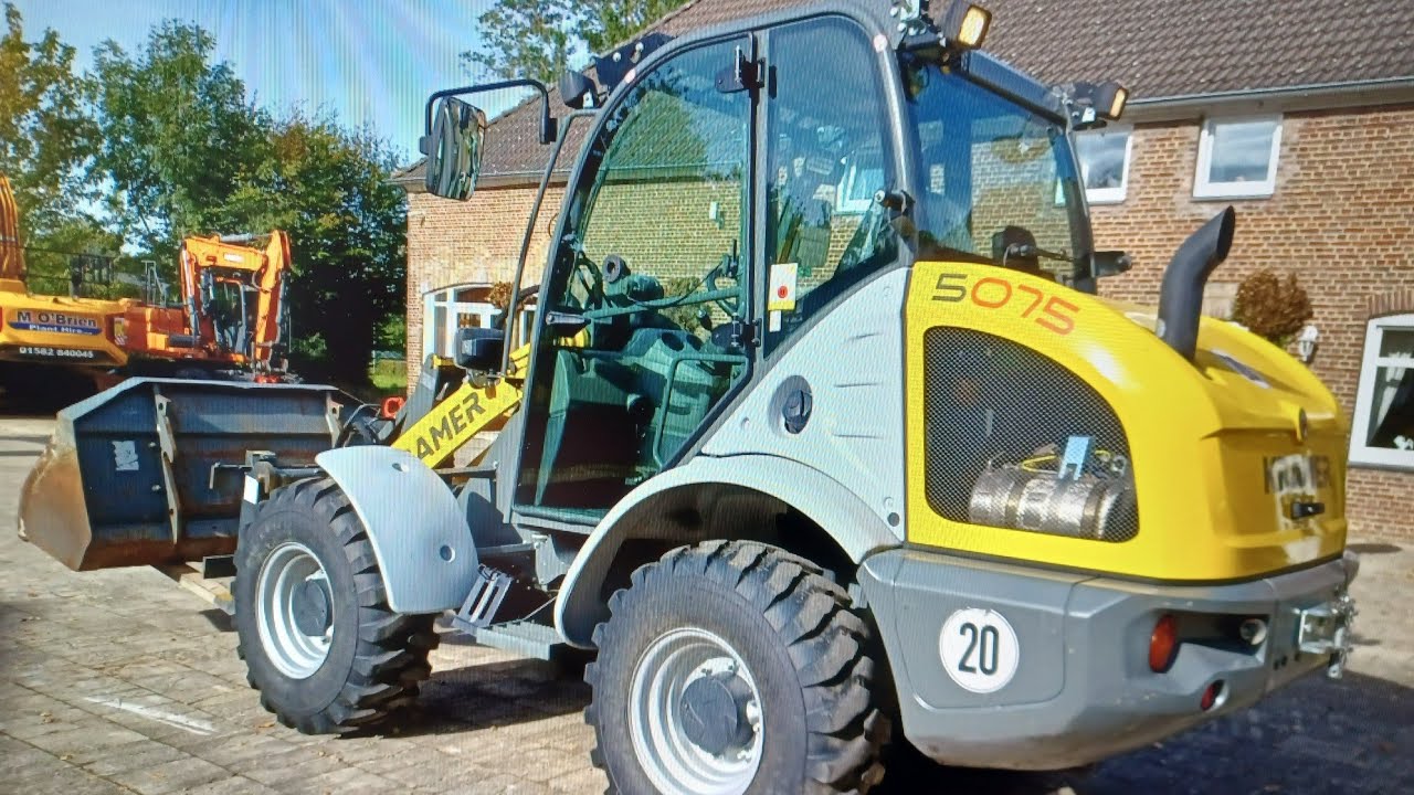 Kramer 5075 Stage V year 2021 like new for sale @ www.hoppenermachinery.com 