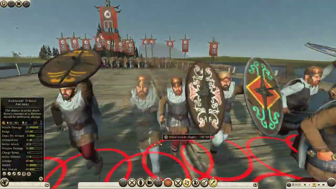 Total War ROME 2 - Custom Battle  of Rome vs Getea #totalwarrome2