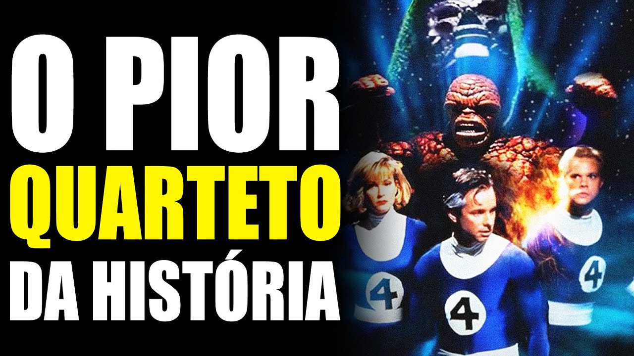 QUARTETO FANT&Aacute;STICO &eacute; a PIOR EQUIPE da hist&oacute;ria!!!! - Piores filmes da hist&oacute;ria