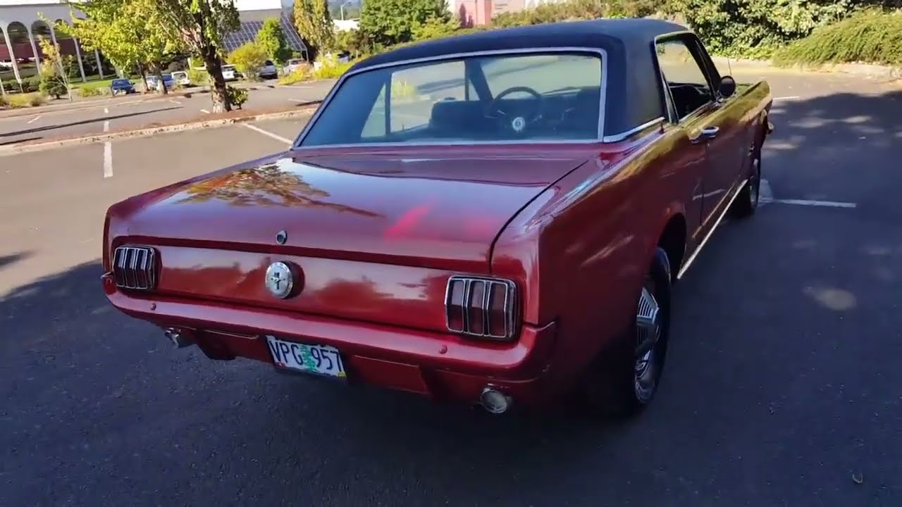 1966 Mustang sprint 200 6cylinder ￼