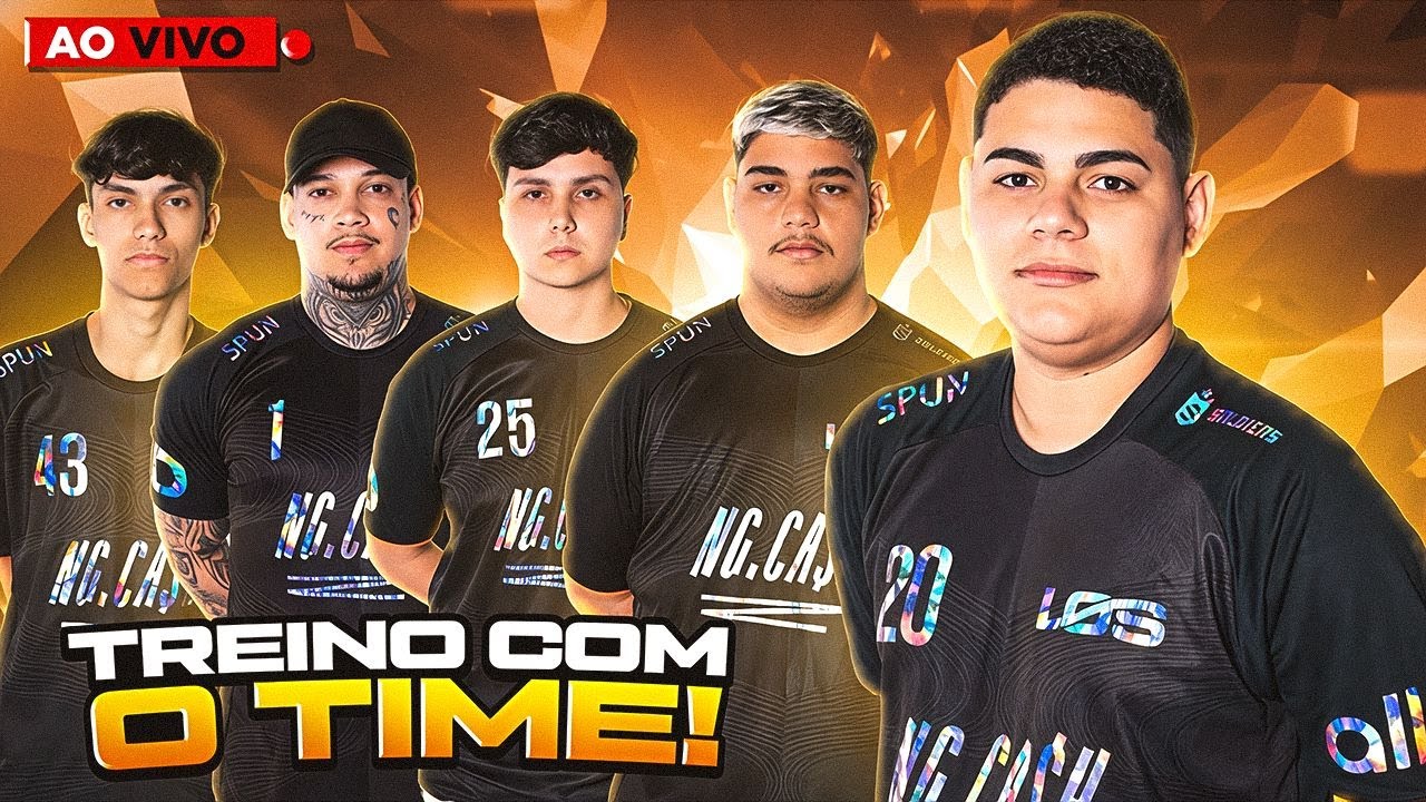 💙 XTREINO COM O TIME 💙 FREE FIRE AO VIVO 💙 JOTAV 💙  #150K