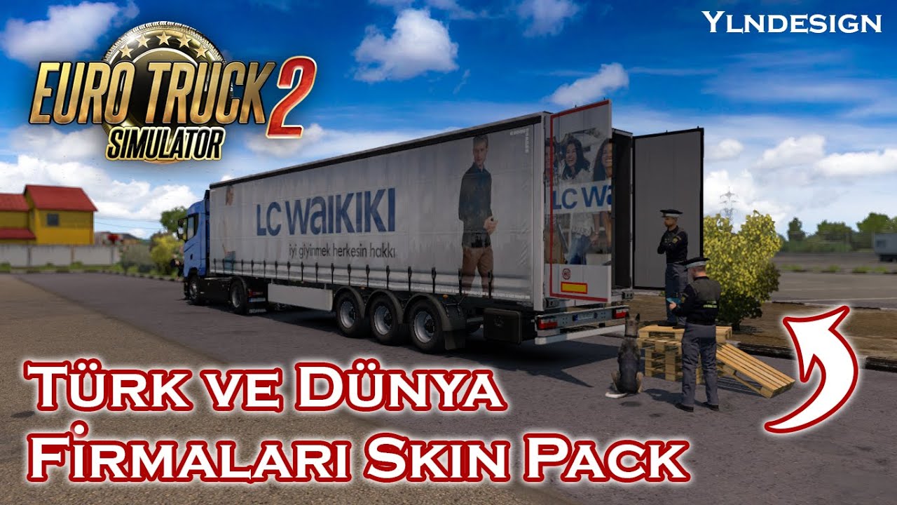 Ets 2 Türk ve Dünya Firmaları Dorse Paketi