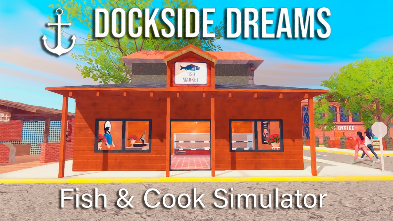 Не то скумбрия, не то еще что - РАСШИРИЛИ МЕНЮ! Dockside Dreams – Fish & Cook Simulator