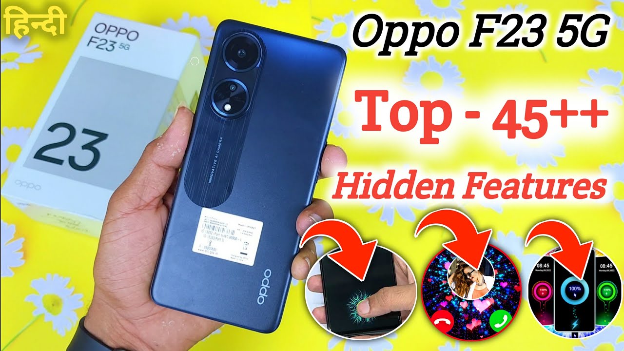 Oppo f23 Tips And Tricks | Top 45++ Hidden Features | Oppo f23 5g