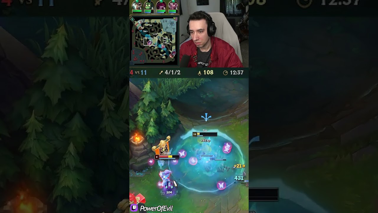 FIZZ 1v1 BANGER #leagueoflegends #riotgames #fizz #gaming #outplay