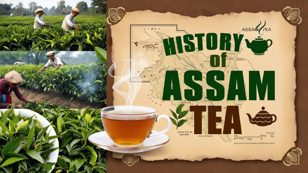 History of Assam Tea:The Origins, Growth & Global Impact 🌱☕#assamteagarden #tea #assamhistory #axom