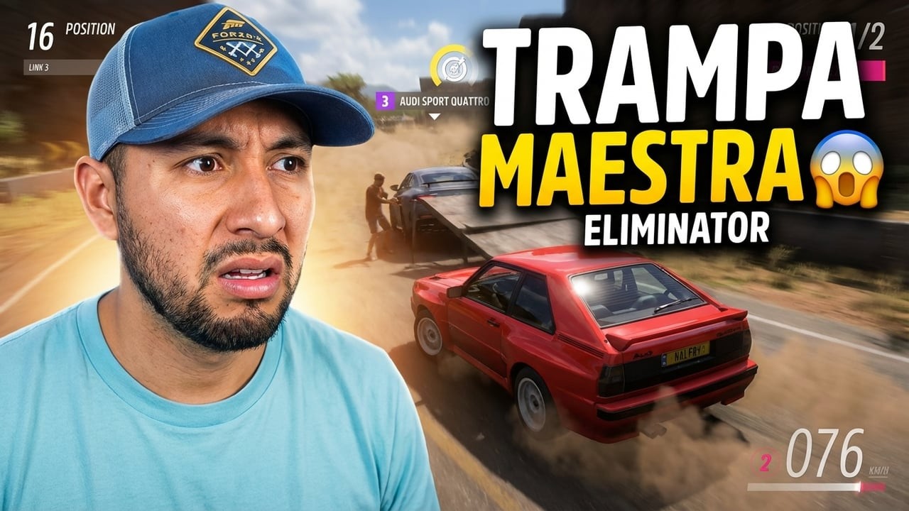 ME TENDIÓ UNA TRAMPA PERFECTA 😱 | Eliminator Forza Horizon 5