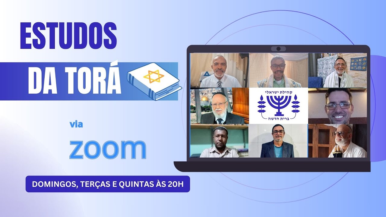 BÔ (Vem) - SHEMOT (Êxodo) - 3ª Aliá 10:24–11:3 com Rosh YEHUDAH e Morê MOSHE