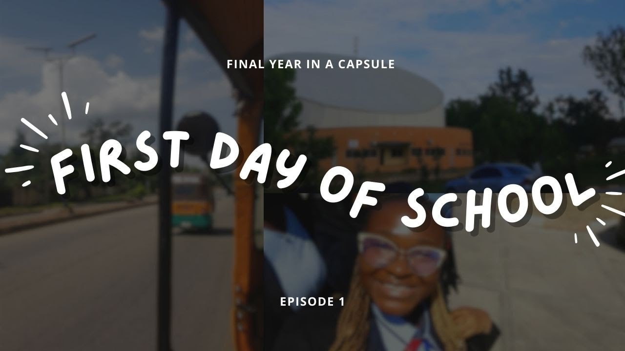 Last First Day of School || Final Year in a Capsule