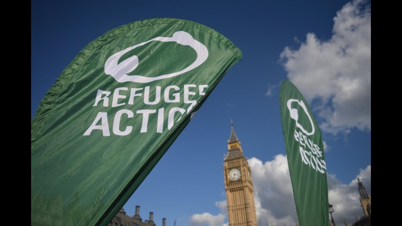 #RefugeesWelcome - London Solidarity with Refugees March 2015