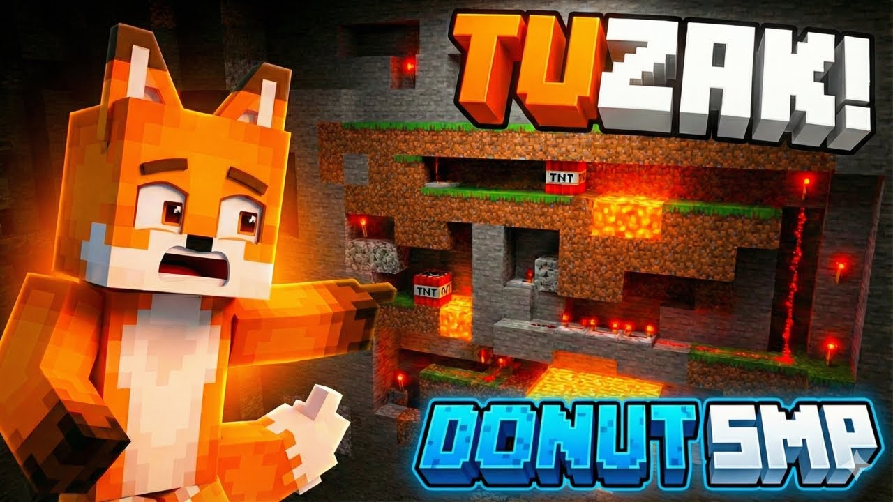 DonutSMP'de Trap Base Yaparak ZENGİN OLMAK | BÖLÜM 1