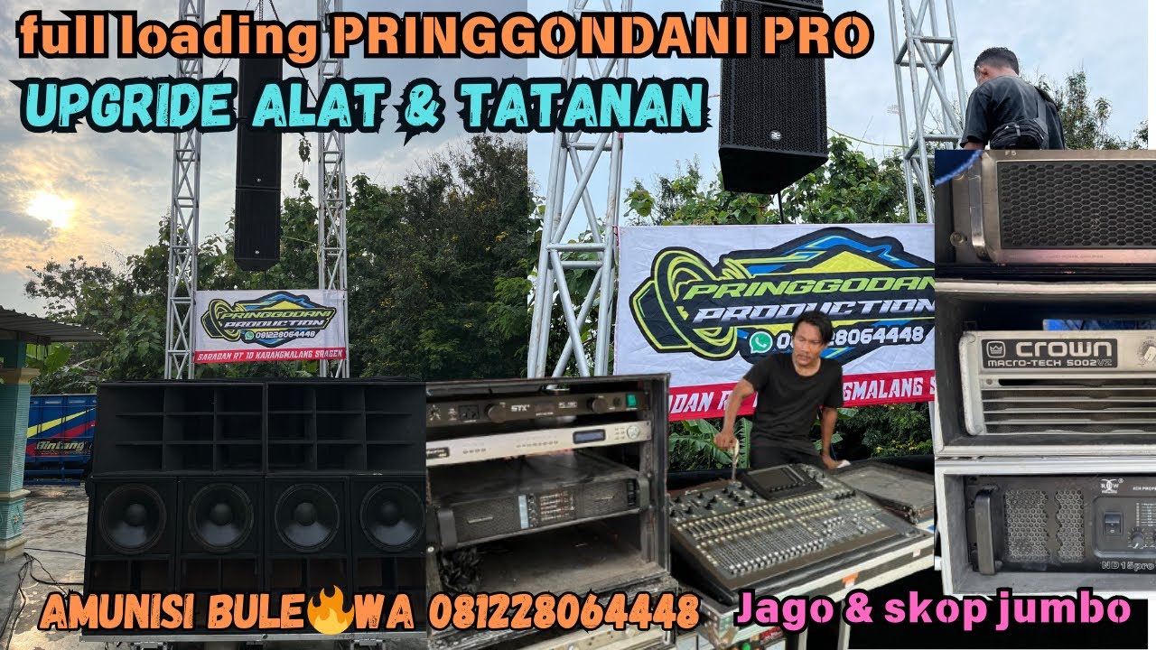 Full loading sampai cek sound PRINGGONDANI pro alat Bule tambah amunisi alat balap 🔥
