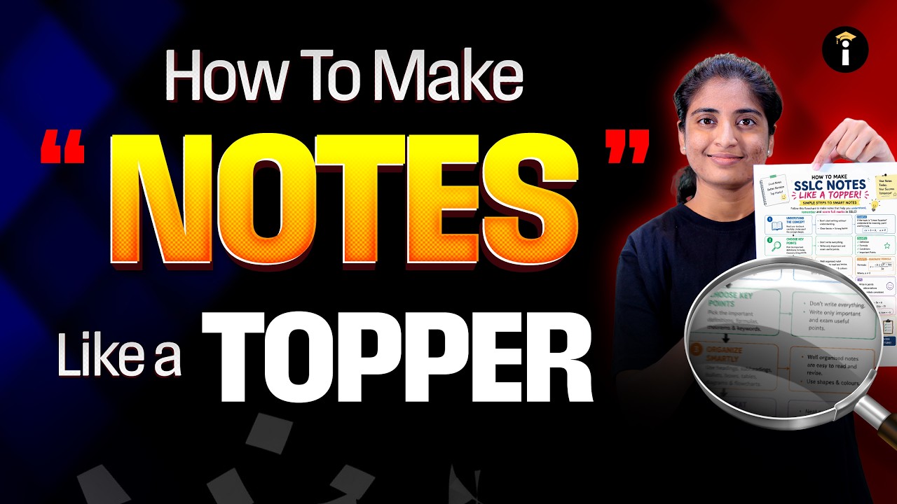 SSLC Science | Make Notes Once & Revise Faster for Exams 😲