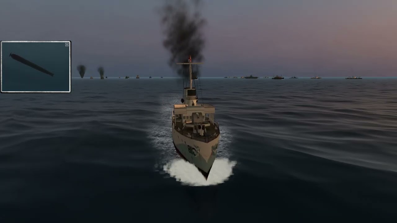 Sinking A Large Convoy With Overpowered Torpedoes & Prinz Eugen | Living Silent Hunter 3