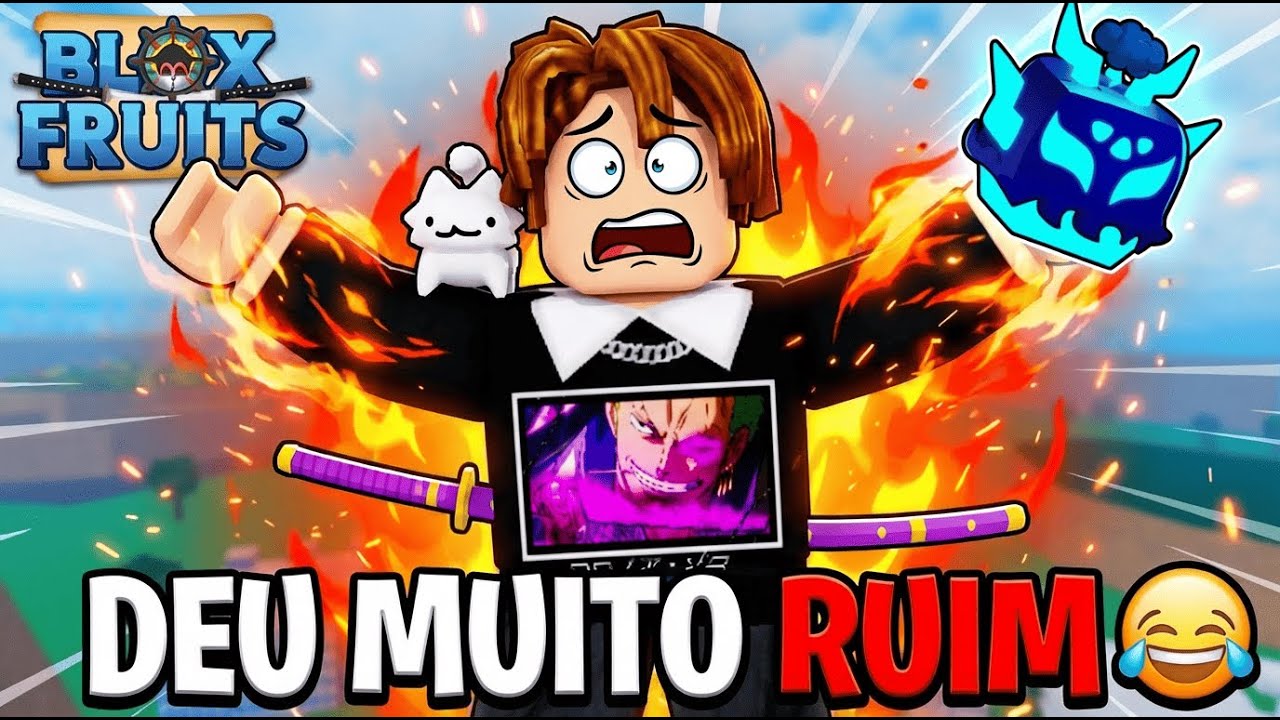 FUI CAÇAR BOUNTY NO BLOX FRUITS E DEU MUITO RUIM 😂