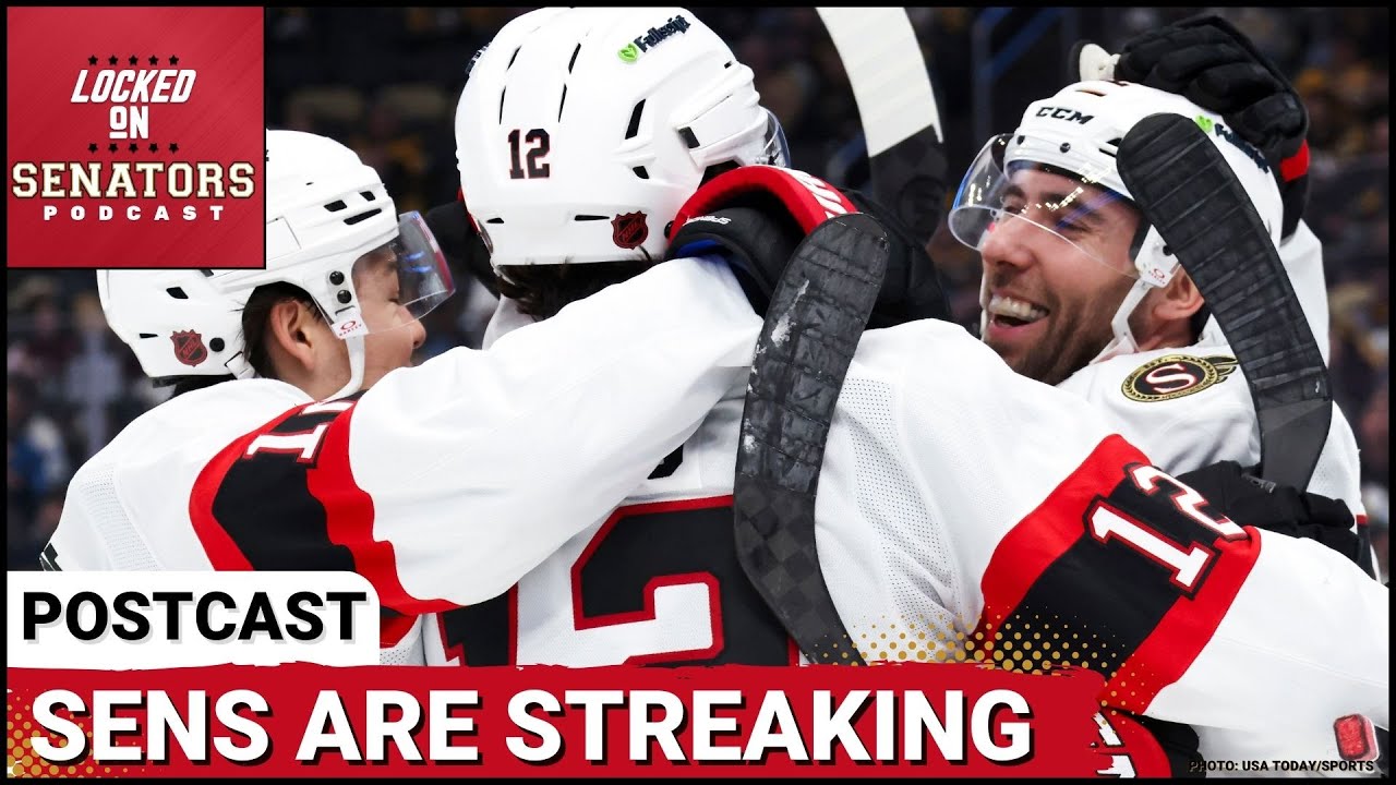 POST CAST: CLAUDE GIROUX GAME WINNER EXTENDS OTTAWA SENATORS WIN STREAK, SNAPS PITTSBURGH PENGUINS