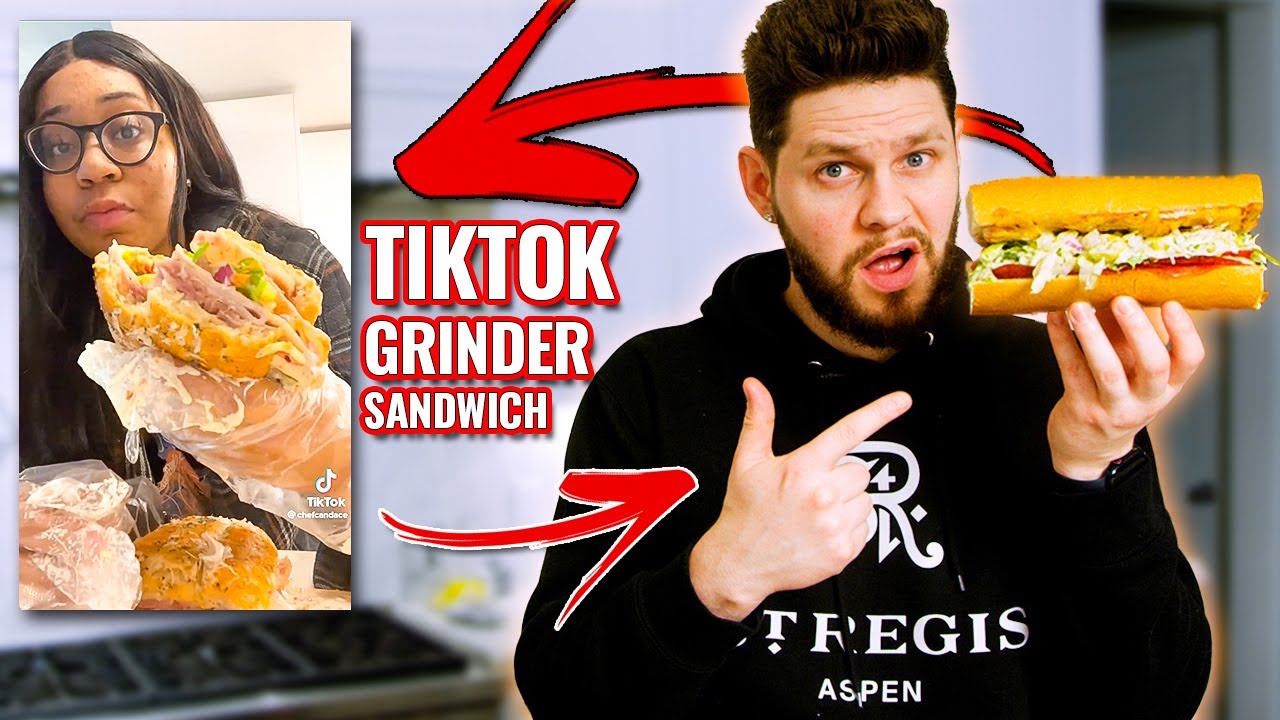 Making the Viral TikTok Grinder Sandwich EVEN BETTER! (Best Sandwich I've EVER Had)