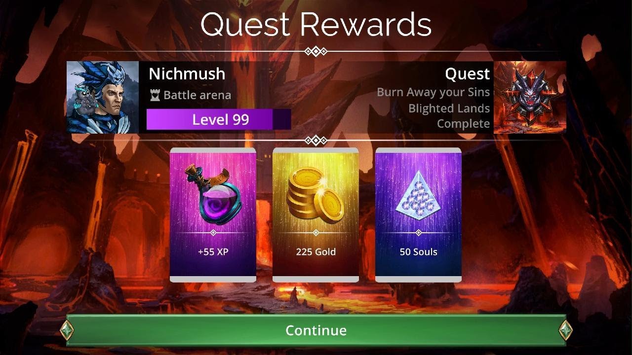 Gems of War Blighted lands playthrough
