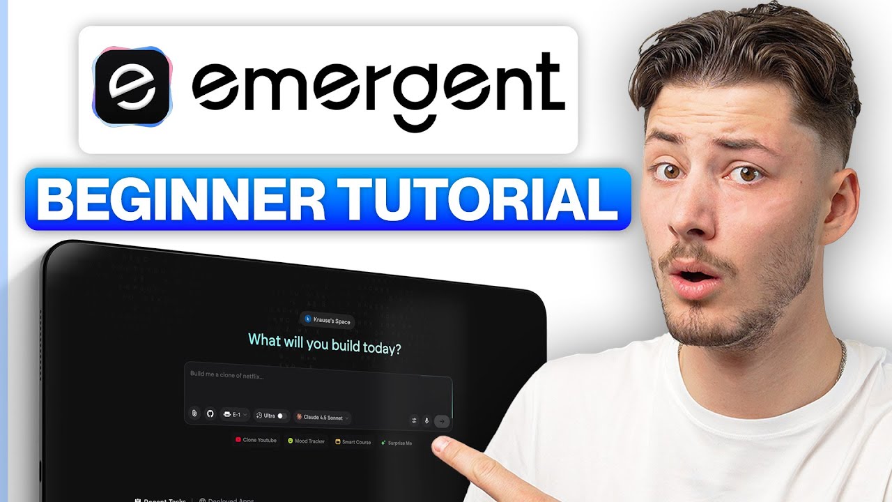 How To Use Emergent AI (2026) - Emergent AI Tutorial For Beginners