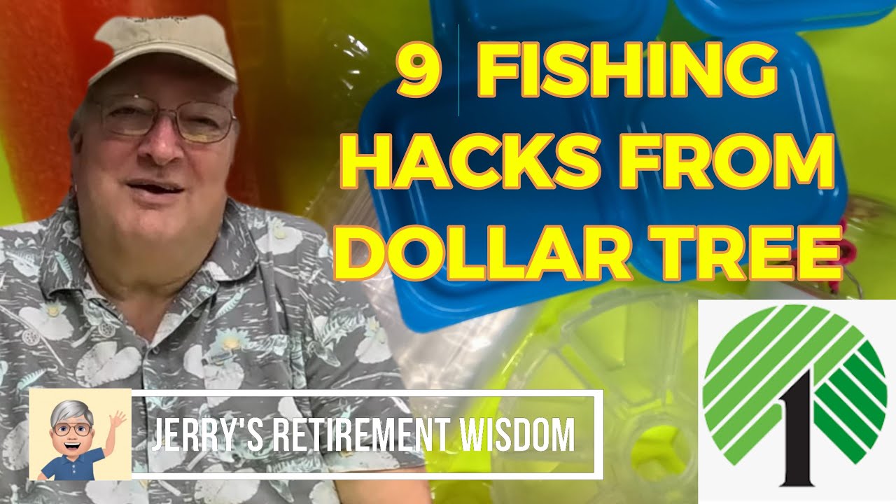 9 FISHING HACKS from DOLLAR TREE !