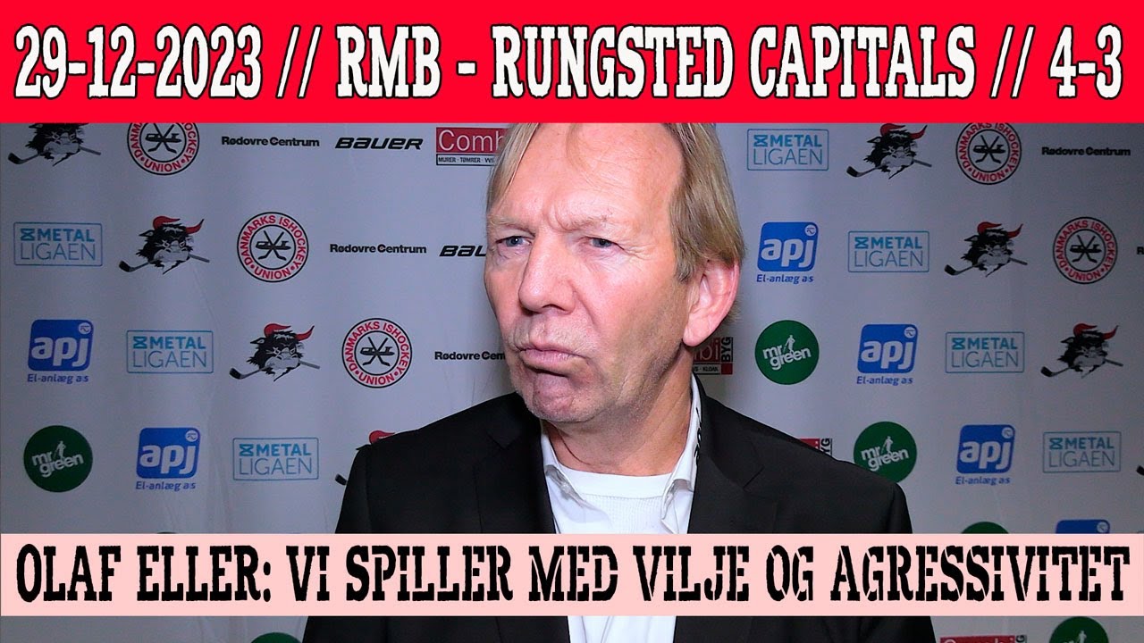 231229 // Rødovre Mighty Bulls - Rungsted Seier Capitals // 4-3