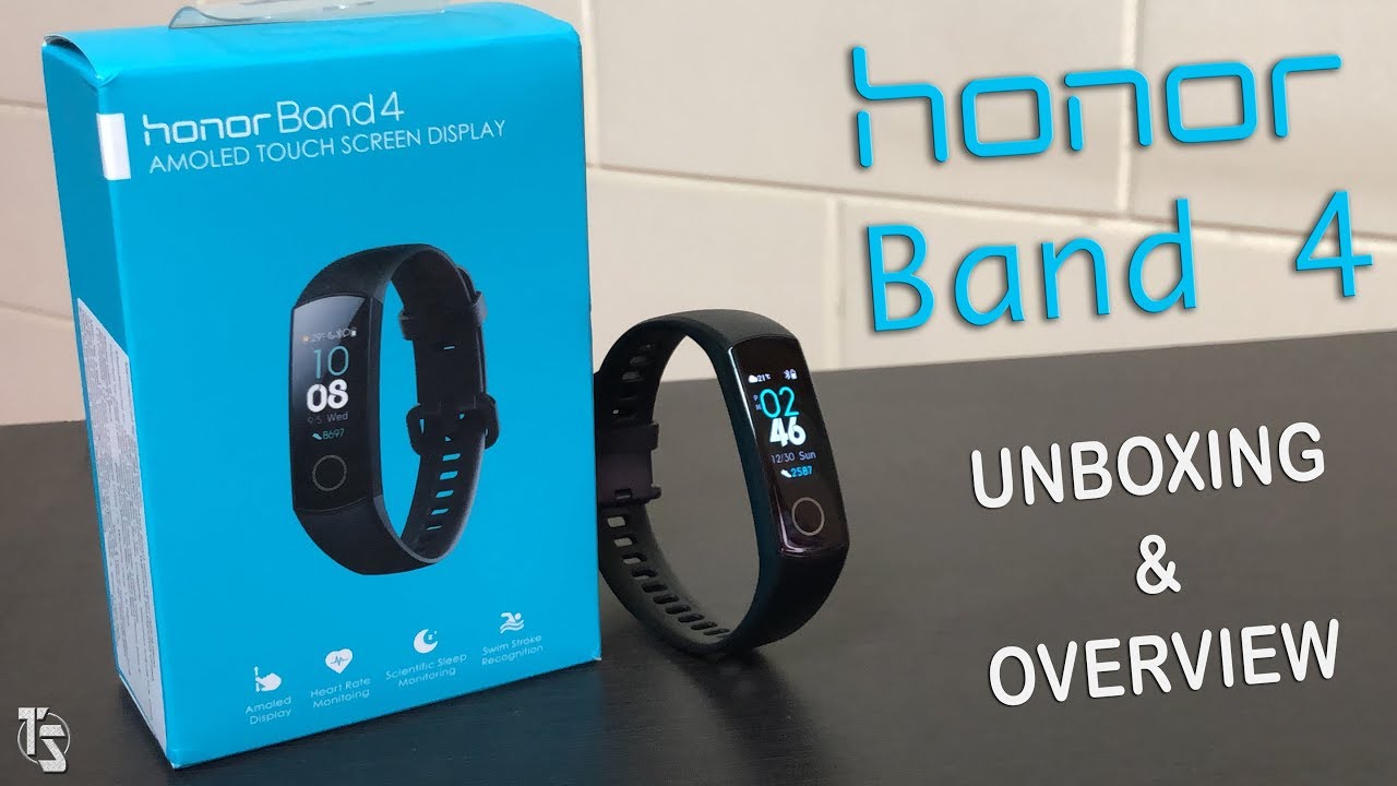 HONOR BAND 4 - Unboxing & Hands-on overview - Gorgeous Color Display!!!