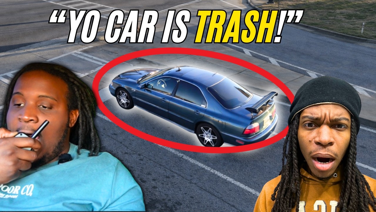 DRONE TROLLING CAR PEOPLE WITH SPEAKER!