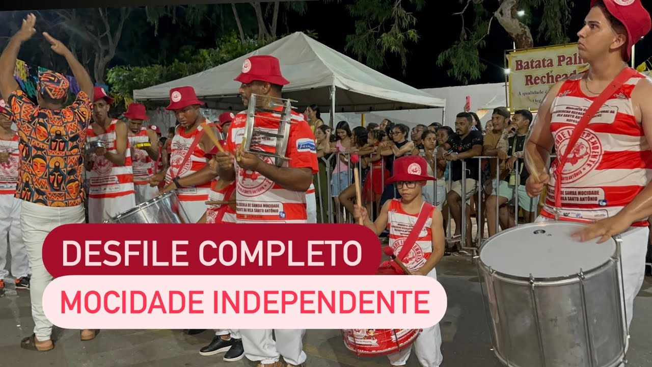 MOCIDADE INDEPENDENTE - DESFILE COMPLETO: Escolas de Samba de Barbalha | Carnaval 2025