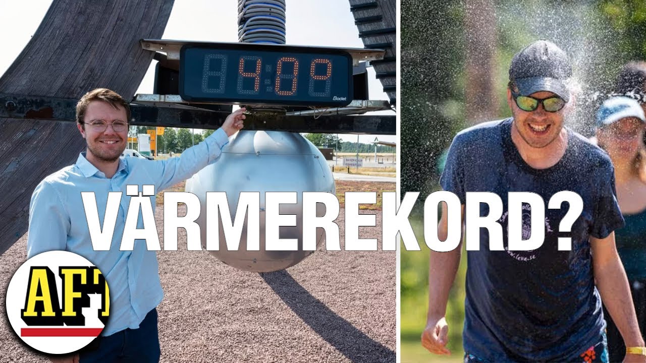 40 grader: Inofficiellt värmerekord i Sverige – väntar på bekräftelse