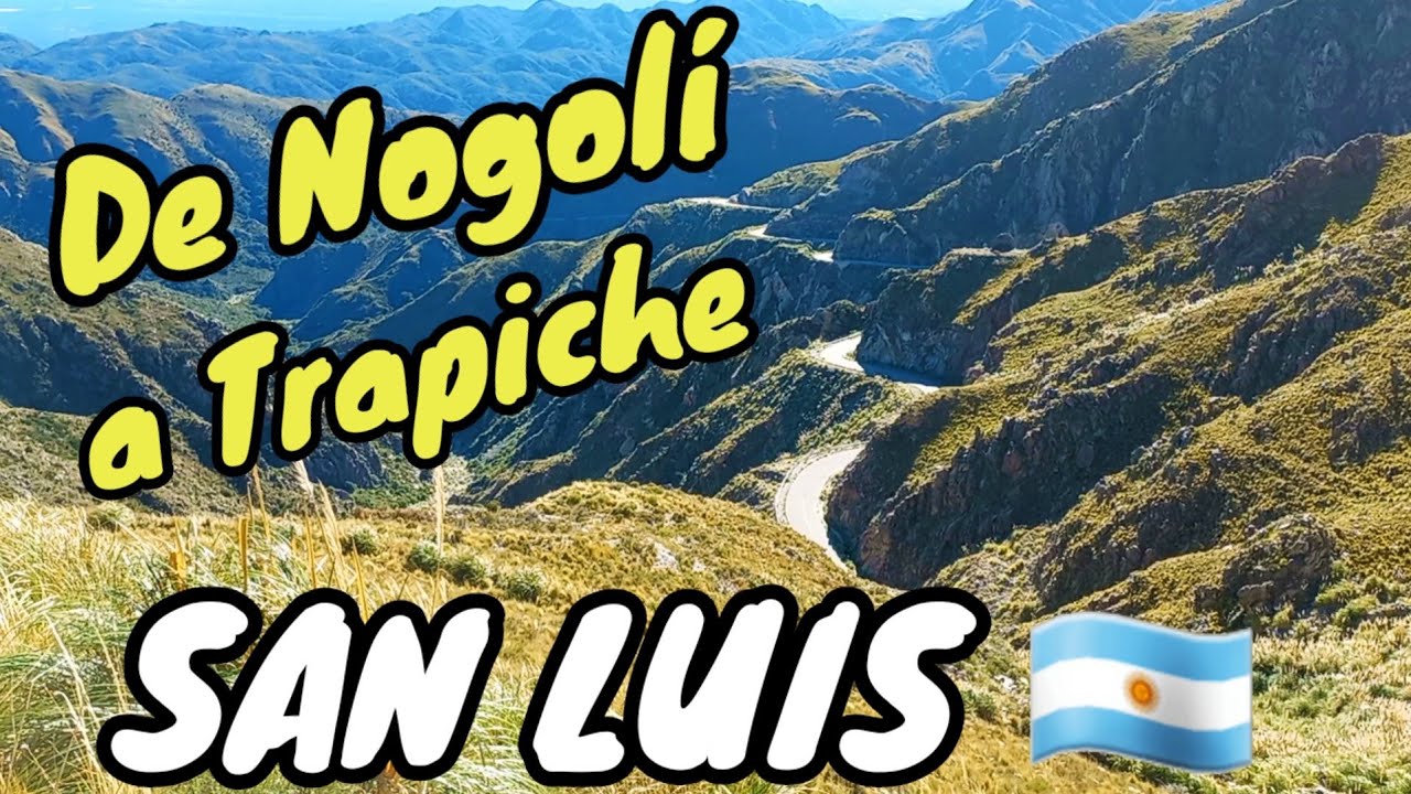 De Nogolí a El Trapiche, SAN LUIS 🇦🇷 Lindo recorrido cerca de la Ciudad #KANGOOCAMPER