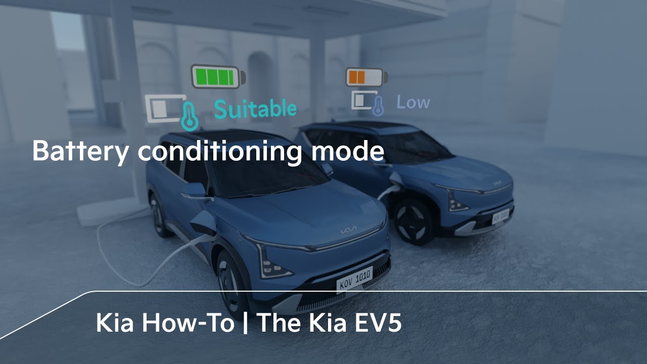 Battery conditioning mode | The Kia EV5