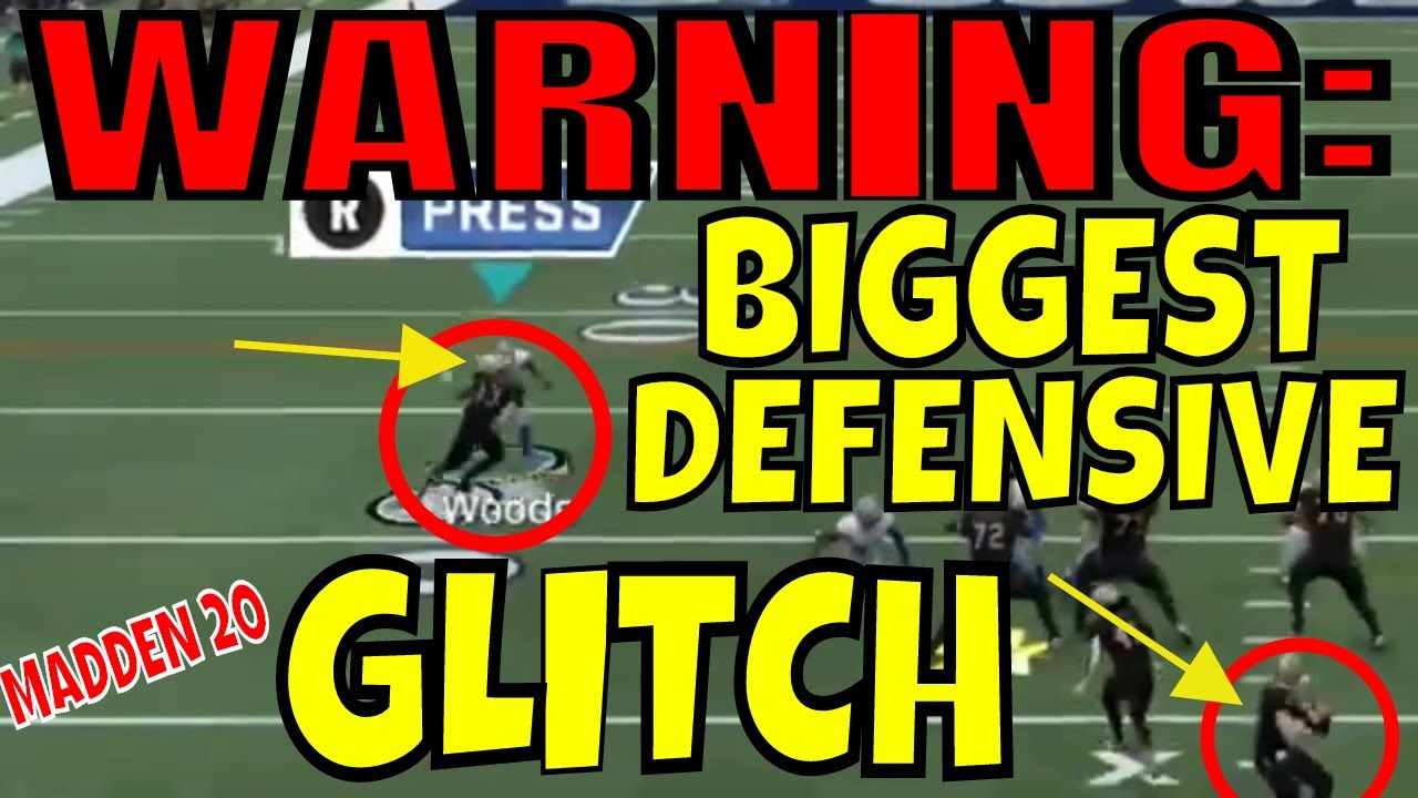 WARNING: BIGGEST DEFENSIVE GLITCH IN MADDEN 20. EASY TO DO AGAINST EVERY PASS PLAY