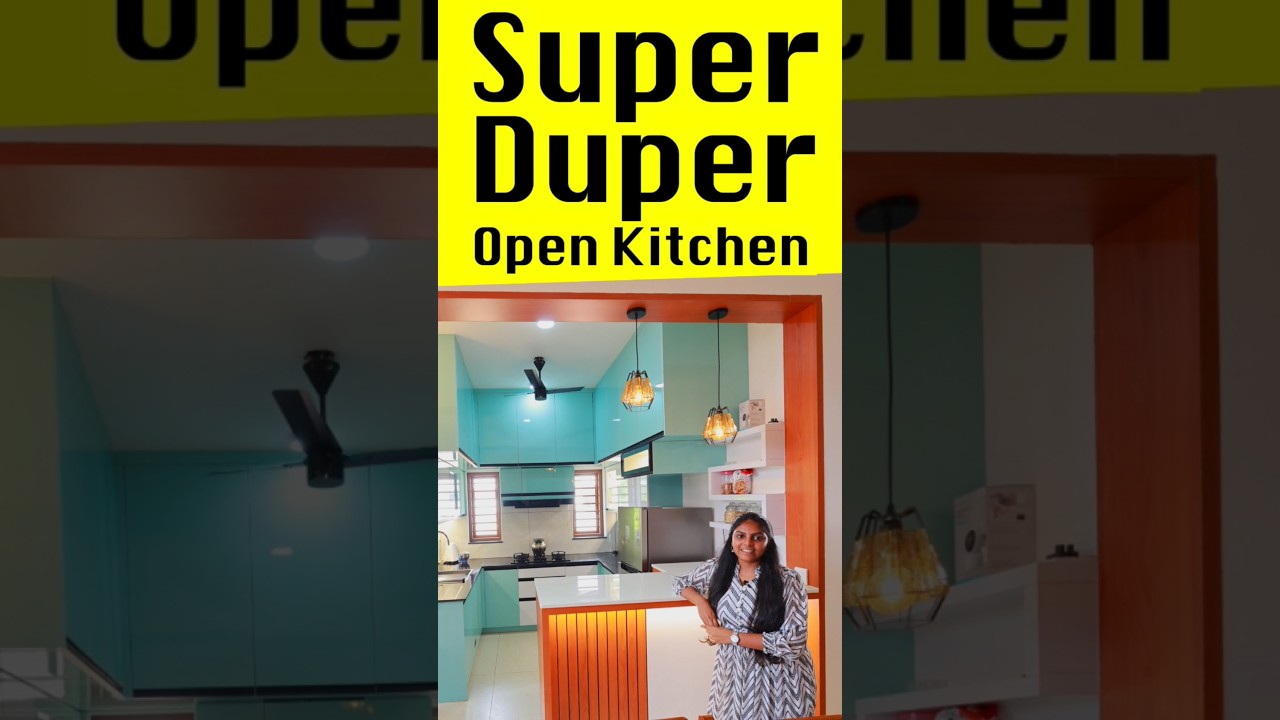 Super Duper Open Kitchen 🔥😍 #shorts #home2home