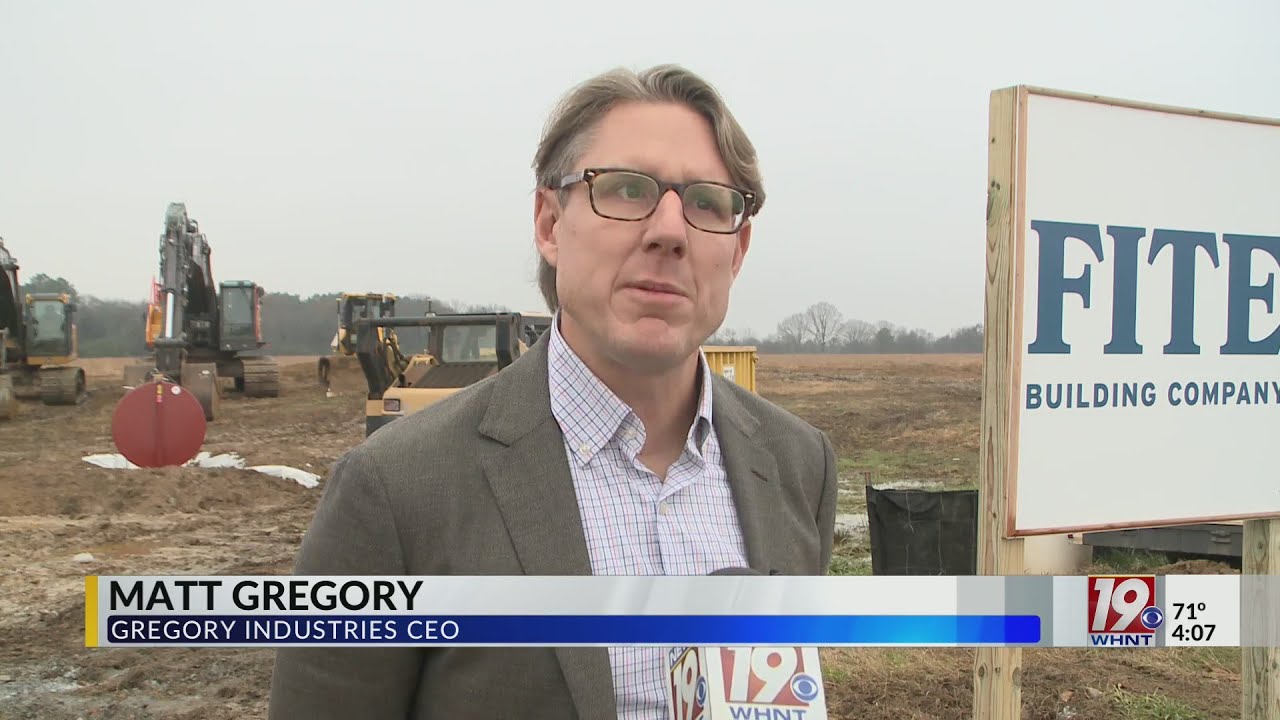 Limestone Manufacturing Business breaks Ground