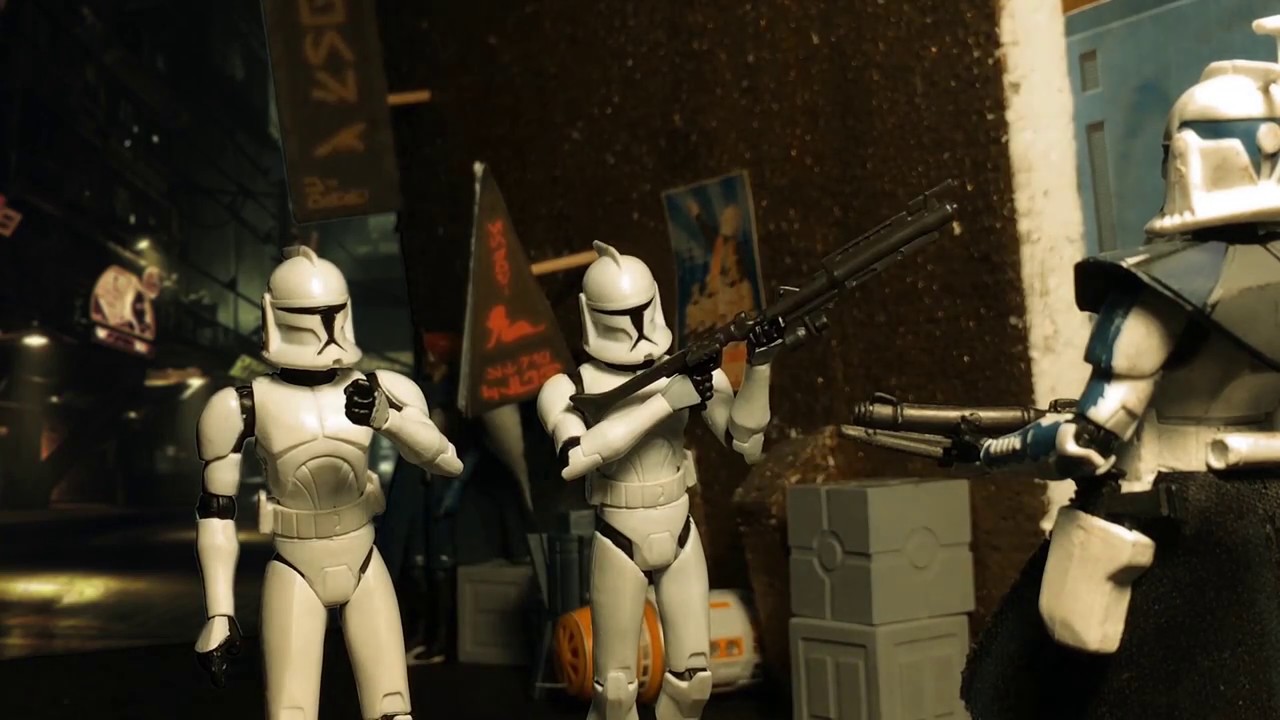 Star Wars Clone Wars Warehouse Ambush