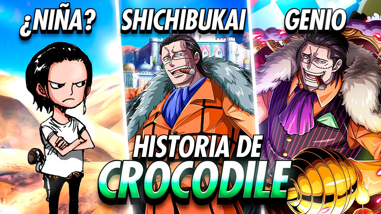 Crocodile: ¡El REY del DESIERTO! - One Piece Historia y Evolución