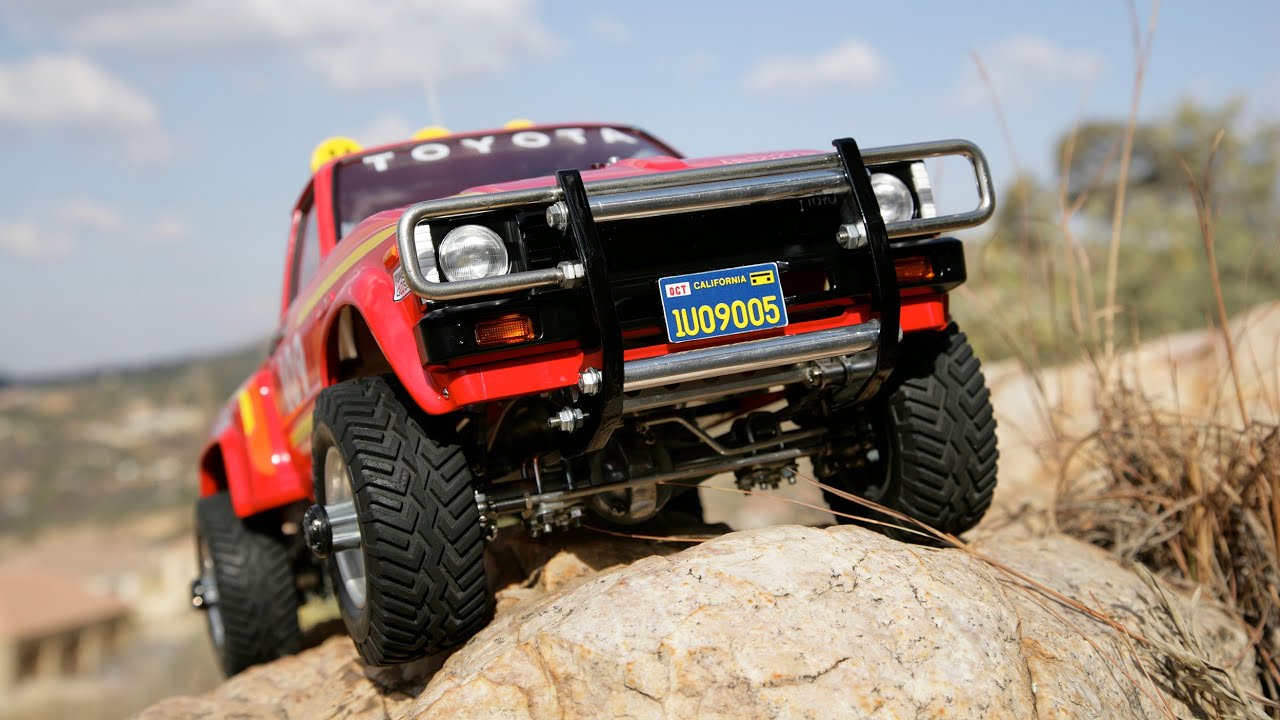 Tamiya Radio Controlled Toyota 4x4 Pickup Truck 4K