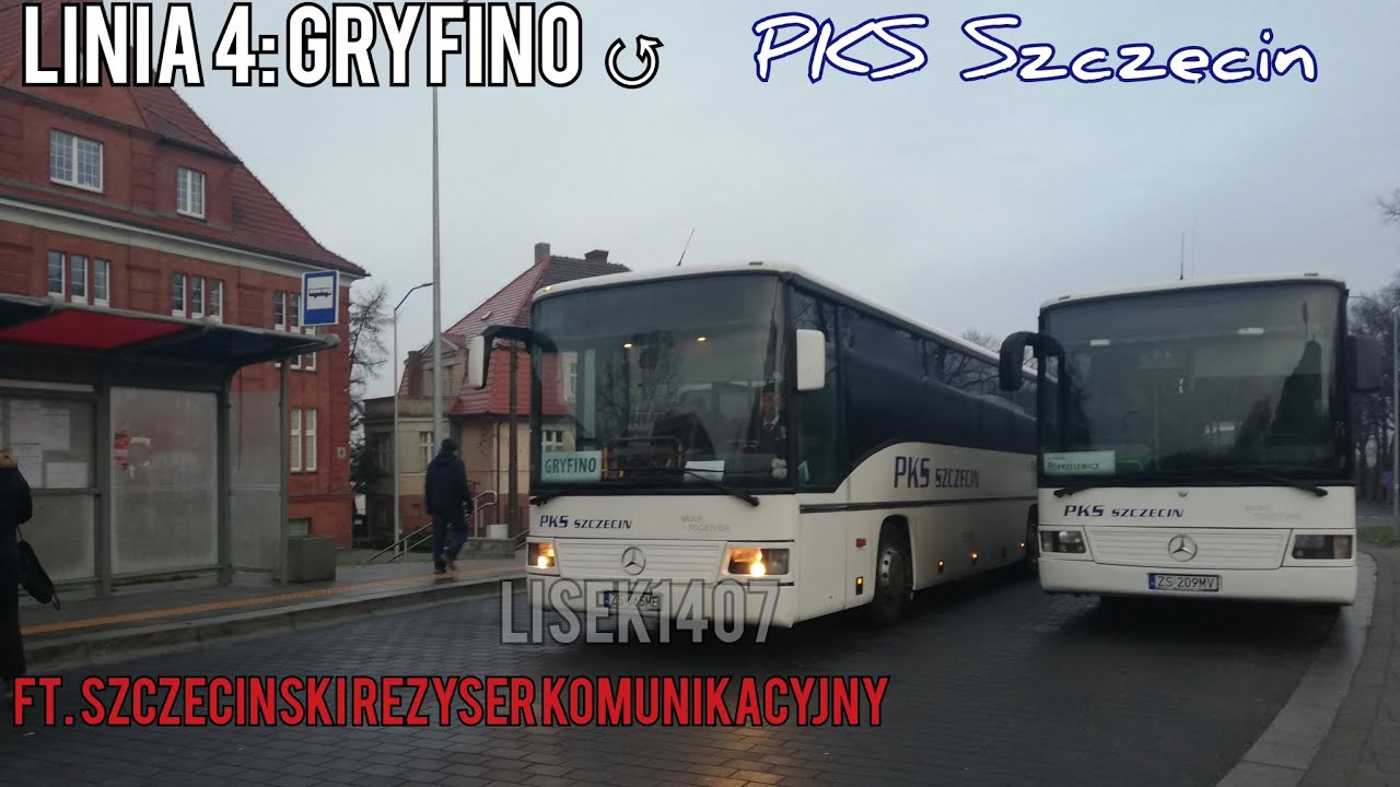 [SPECJAL NA FERIE 1] PKS Szczecin - linia 4: Gryfino ↺ FT. Szczeciński Reżyser Komunikacyjny