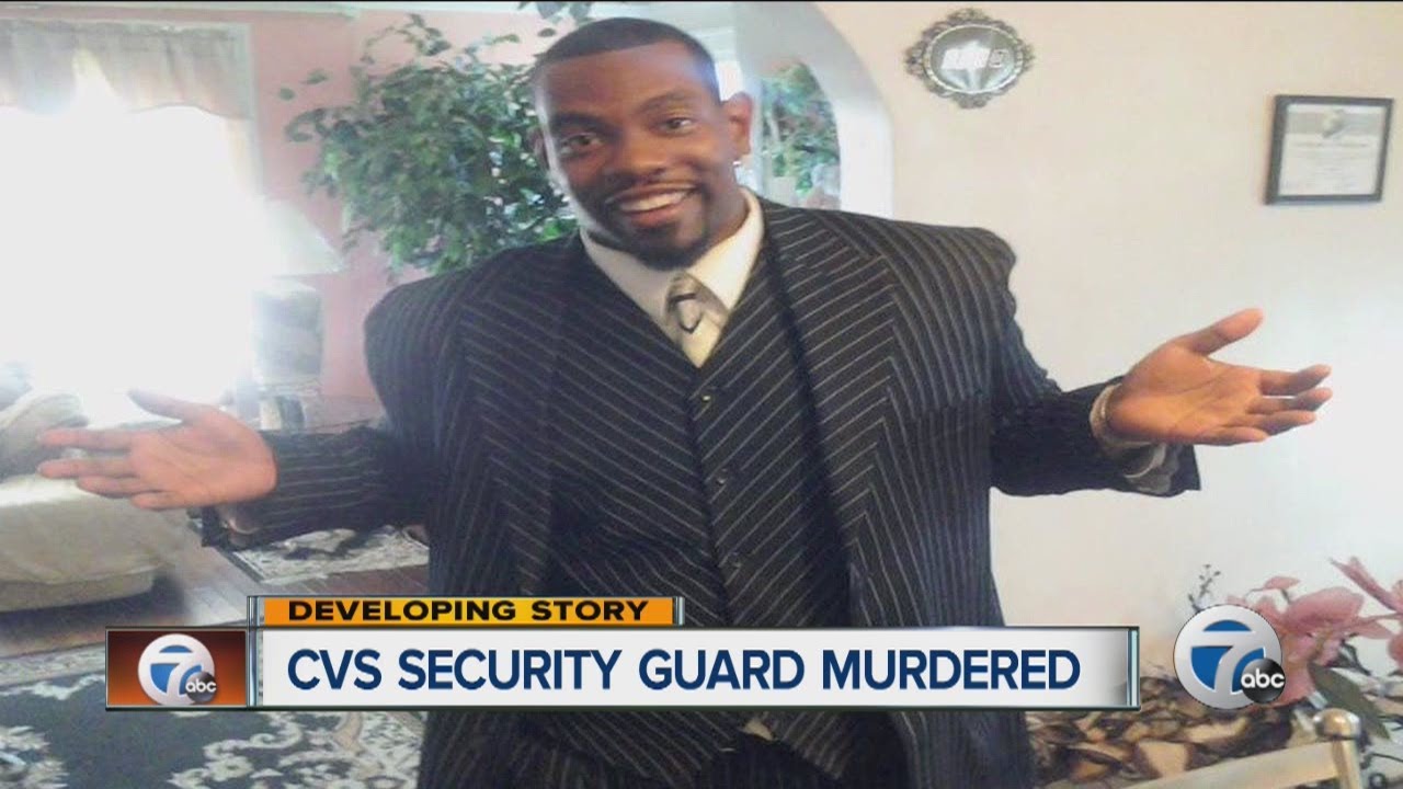 CVS security guard murdered in Detroit