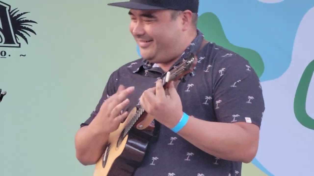 LA International Ukulele Festival, 2024: Aldrine Guerrero, Aaron Nakamura, and Kalei Gamiao