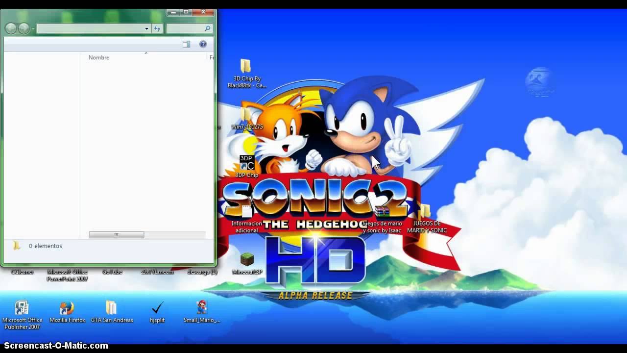 Descarga pack de juegos y mas de sonic y mario