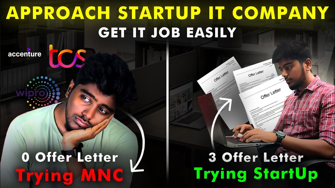 🚀Strategy To Finding IT Jobs In Startup Companies for Freshers | how to get it jobs in tamil