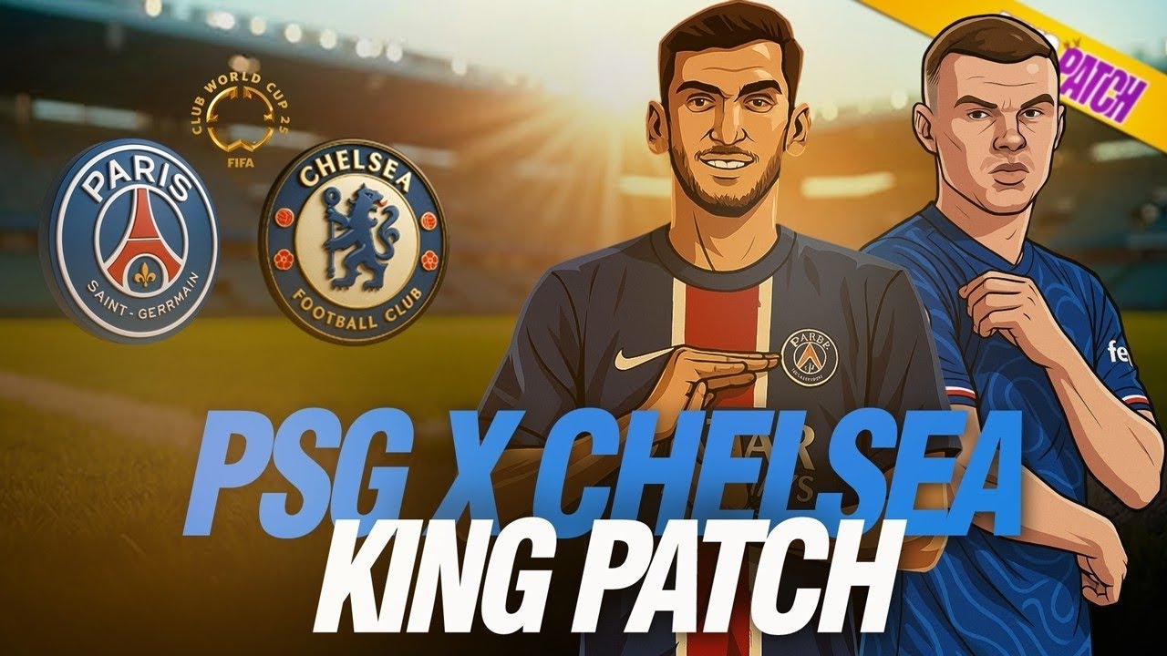 PSG x Chelsea Final da Club World Cup 2025 Gameplay KING PATCH #ps3