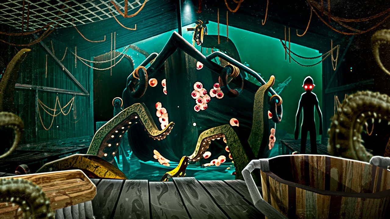 A Lovecraftian HORROR Game Where You REPAIR SHIPS?! | Sunken Engine