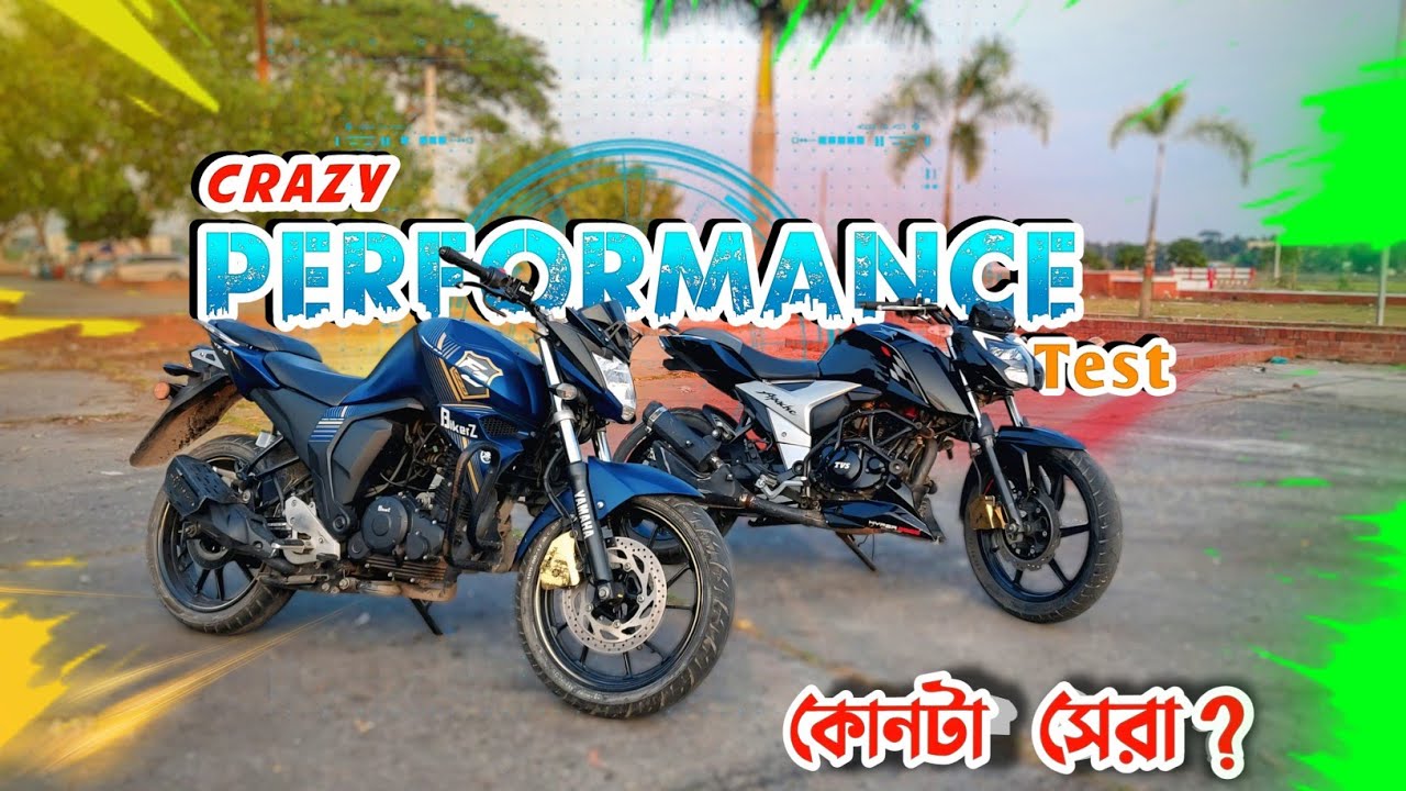 Fzs v2 VS Apache RTR 4v 🚀 || কোনটা সেরা? 😱 || BikerZ